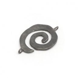 KO.048.B Ag925 kinitro κίνητρο εξαρτήματα κοσμημάτων ασημένια εξαρτήματα κοσμημάτων χονδρική λιανική μοτίφ διακοσμητικά στοιχεία σπείρα