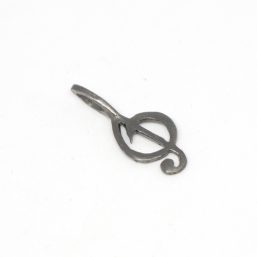 KO.145.B kinitro κίνητρο Ag925 ασημένια εξαρτήματα κοσμημάτων χονδρική λιανική μοτίφ διακοσμητικά στοιχεία κλειδί του σολ