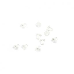 SIL.01 Ag925 kinitro κίνητρο εξαρτήματα κοσμημάτων ασημένια εξαρτήματα κοσμημάτων χονδρική λιανική σιλικόνη σκουλαρίκια