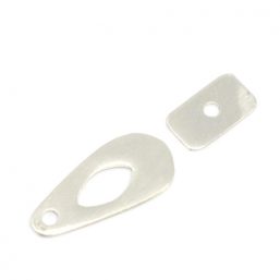 6054.AG Ag925 kinitro κίνητρο εξαρτήματα κοσμημάτων ασημένια εξαρτήματα κοσμημάτων χονδρική λιανική κούμπωμα διακοσμητικό Apriati