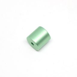 ALU.CYL10.LIGHTGREEN Ag925 kinitro κίνητρο εξαρτήματα κοσμημάτων ασημένια εξαρτήματα κοσμημάτων χονδρική λιανική χάντρα μπίλια αλουμίνιο