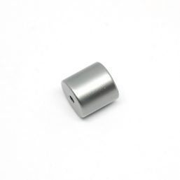 ALU.CYL10.LIGHTGREY Ag925 kinitro κίνητρο εξαρτήματα κοσμημάτων ασημένια εξαρτήματα κοσμημάτων χονδρική λιανική χάντρα μπίλια αλουμίνιο