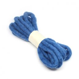 Blue woolen cord