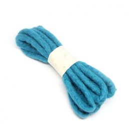 Turquoise woolen cord
