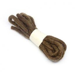 Brown woolen cord