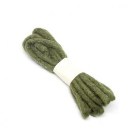 WOOL.03.KHAKI kinitro κίνητρο εξαρτήματα κοσμημάτων ασημένια εξαρτήματα κοσμημάτων χονδρική λιανική μάλλινα κορδόνια