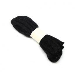 WOOL.03.NOIR kinitro κίνητρο εξαρτήματα κοσμημάτων ασημένια εξαρτήματα κοσμημάτων χονδρική λιανική μάλλινα κορδόνια