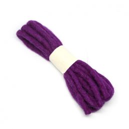WOOL.03.SPPURPLE kinitro κίνητρο εξαρτήματα κοσμημάτων ασημένια εξαρτήματα κοσμημάτων χονδρική λιανική μάλλινα κορδόνια
