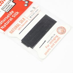 natural-silk-black_5 Ag925 kinitro κίνητρο εξαρτήματα κοσμημάτων ασημένια εξαρτήματα κοσμημάτων χονδρική λιανική μεταξοκλωστή