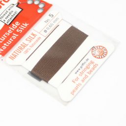 natural-silk-brown_5 Ag925 kinitro κίνητρο εξαρτήματα κοσμημάτων ασημένια εξαρτήματα κοσμημάτων χονδρική λιανική μεταξοκλωστή