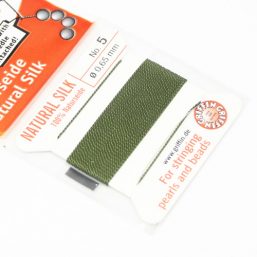 natural-silk-olive_5 Ag925 kinitro κίνητρο εξαρτήματα κοσμημάτων ασημένια εξαρτήματα κοσμημάτων χονδρική λιανική μεταξοκλωστή