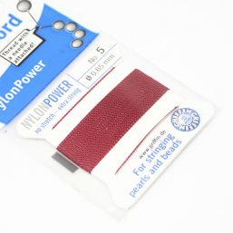 nylonpower-garnet_5 Ag925 kinitro κίνητρο εξαρτήματα κοσμημάτων ασημένια εξαρτήματα κοσμημάτων χονδρική λιανική νάιλον κλωστή