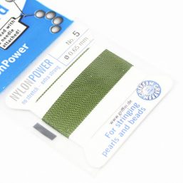 nylonpower-olive_5 Ag925 kinitro κίνητρο εξαρτήματα κοσμημάτων ασημένια εξαρτήματα κοσμημάτων χονδρική λιανική νάιλον κλωστή