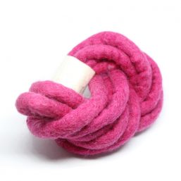 WOOL.10.FUCHSIA kinitro κίνητρο εξαρτήματα κοσμημάτων ασημένια εξαρτήματα κοσμημάτων χονδρική λιανική μάλλινα κορδόνια