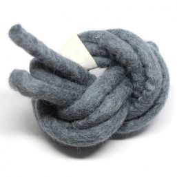 WOOL.10.GREY kinitro κίνητρο εξαρτήματα κοσμημάτων ασημένια εξαρτήματα κοσμημάτων χονδρική λιανική μάλλινα κορδόνια