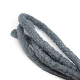 WOOL.10.GREY kinitro κίνητρο εξαρτήματα κοσμημάτων ασημένια εξαρτήματα κοσμημάτων χονδρική λιανική μάλλινα κορδόνια