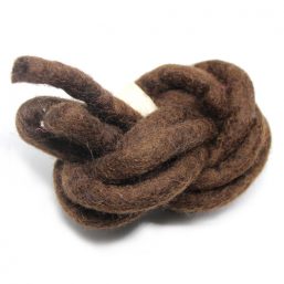 WOOL.10.MARRONCHOCO kinitro κίνητρο εξαρτήματα κοσμημάτων ασημένια εξαρτήματα κοσμημάτων χονδρική λιανική μάλλινα κορδόνια