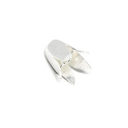 AS.7729.AG Ag925 kinitro κίνητρο εξαρτήματα κοσμημάτων ασημένια εξαρτήματα κοσμημάτων χονδρική λιανική μοτιφ διακοσμητικό στοιχείο καπελάκι κρίνος καπελακι κρινος