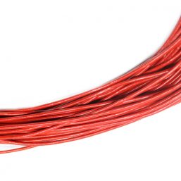 LEATHER.RED Ag925 kinitro κίνητρο εξαρτήματα κοσμημάτων ασημένια εξαρτήματα κοσμημάτων χονδρική λιανική δέρμα κορδόνι