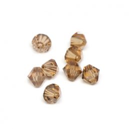 SW.KON.LIGHTSMOKEDTOPAZ Ag925 kinitro κίνητρο εξαρτήματα κοσμημάτων ασημένια υλικά για κοσμήματα χονδρική λιανική χάντρες Swarovski