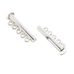 7335.AG Ag925 kinitro κίνητρο εξαρτήματα κοσμημάτων ασημένια εξαρτήματα κοσμημάτων χονδρική λιανική πολύσειρο κούμπωμα