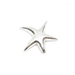 AS.7864.AG Ag925 kinitro κίνητρο εξαρτήματα κοσμημάτων ασημένια εξαρτήματα κοσμημάτων χονδρική λιανική μοτίφ διακοσμητικό στοιχείο αστερίας θαλασσινά καλοκαιρινά θαλασσινό καλοκαιρινό