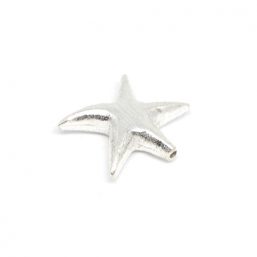 AS.7864.AG Ag925 kinitro κίνητρο εξαρτήματα κοσμημάτων ασημένια εξαρτήματα κοσμημάτων χονδρική λιανική μοτίφ διακοσμητικό στοιχείο αστερίας θαλασσινά καλοκαιρινά θαλασσινό καλοκαιρινό