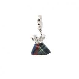 SMLT.5619.MIX charms Ag925 kinitro κίνητρο εξαρτήματα κοσμημάτων ασημένια εξαρτήματα κοσμημάτων χονδρική λιανική μοτίφ διακοσμητικά στοιχεία με σμάλτο φόρεμα
