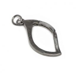 8046.B Ag925 kinitro κίνητρο εξαρτήματα κοσμημάτων ασημένια υλικά για κοσμήματα χονδρική λιανική κούμπωμα διακοσμητικό