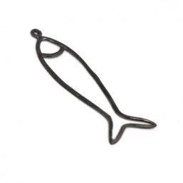 KO.073.B Ag925 kinitro κίνητρο εξαρτήματα κοσμημάτων ασημένια υλικά για κοσμήματα χονδρική λιανική μοτίφ διακοσμητικά στοιχεία ψάρι ψαράκι καλοκαιρινό θαλασσινό