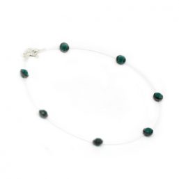 SWRJ.18.EMERALD Ag925 kinitro κίνητρο εξαρτήματα κοσμημάτων ασημένια εξαρτήματα κοσμημάτων χονδρική χονδρικη βραχιόλι Swarovski βραχιόλι Swarovski βραχιολι βραχιολακι βραχιολάκι με κρυσταλλα κρυσταλλακια κρύσταλλα κρυσταλλάκια Swarovski