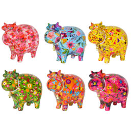 148-00022 διακοσμητικός διακοσμητικος Κεραμικός κουμπαράς κεραμικος κουμπαρας pomme pidou money box αγελάδα αγελαδίτσα αγελαδα αγελαδιτσα