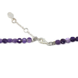 SP.KE.AMETHYST.Φ kinitro κίνητρο εξαρτήματα κοσμημάτων ασημένια υλικά για κοσμήματα χονδρική λιανική πολύτιμες πολύτιμη κολιέ με πολύτιμες κολιε με πολυτιμες