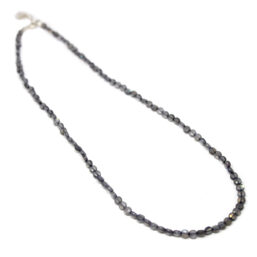 SP.KE.LABRADORITE.Φ kinitro κίνητρο εξαρτήματα κοσμημάτων ασημένια υλικά για κοσμήματα χονδρική λιανική πολύτιμες πολύτιμη κολιέ με πολύτιμες κολιε με πολυτιμες