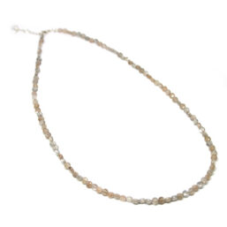 SP.KE.PEACHMOONSTONE.Φ kinitro κίνητρο εξαρτήματα κοσμημάτων ασημένια υλικά για κοσμήματα χονδρική λιανική πολύτιμες πολύτιμη κολιέ με πολύτιμες κολιε με πολυτιμες