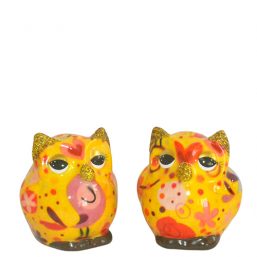 148-00760_B1 Κεραμικός κεραμικος pomme pidou αλατοπίπερο αλατοπιπερο κουκουβάγια κουκουβαγια