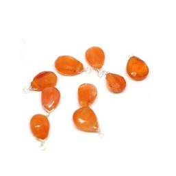 SP.MOTIF02.CARNEOL.AG kinitro κίνητρο εξαρτήματα κοσμημάτων ασημένια υλικά για κοσμήματα χονδρική ιανική ημιπολύτιμες ημιπολύτιμη μοτίφ κρεμαστό με πολύτιμες μοτιφ κρεμαστο με πολυτιμες