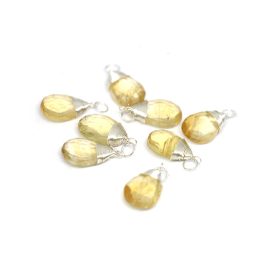 SP.MOTIF03.CITRIN.G kinitro κίνητρο εξαρτήματα κοσμημάτων ασημένια υλικά για κοσμήματα χονδρική ιανική ημιπολύτιμες ημιπολύτιμη μοτίφ κρεμαστό με πολύτιμες μοτιφ κρεμαστο με πολυτιμες