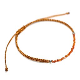 SP.AR.MAKRAME.SILVERCARNELIAN kinitro κινητρο εξαρτήματα κοσμημάτων κοσμήματα εξαρτηματα κοσμηματων κοσμηματα βραχιόλια βραχιολάκια μακραμέ μακραμε βραχιολια βραχιολακια