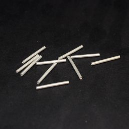 AS.8344.AG Ag925 kinitro κίνητρο εξαρτήματα κοσμημάτων ασημένια υλικά για κοσμήματα χονδρική λιανική μοτίφ διακοσμητικά στοιχεία κύλινδρος