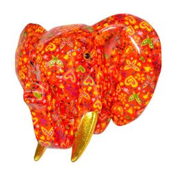 148-00708_A1 διακοσμητικός διακοσμητικος Κεραμικός κεραμικος pomme pidou ελέφαντας ελεφαντας