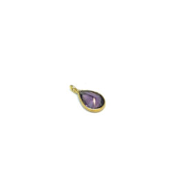 SP.MOTIF04.AFRICANAMETHYST.G kinitro κίνητρο εξαρτήματα κοσμημάτων ασημένια υλικά για κοσμήματα χονδρική ιανική ημιπολύτιμες ημιπολύτιμη μοτίφ κρεμαστό με πολύτιμες μοτιφ κρεμαστο με πολυτιμες
