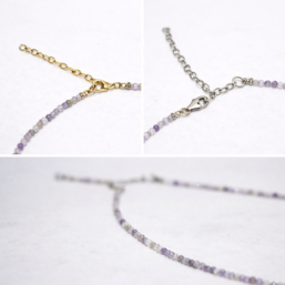 SP.KE.LAVENDERAMETHYST.42+3 kinitro κίνητρο εξαρτήματα κοσμημάτων ασημένια υλικά για κοσμήματα χονδρική λιανική πολύτιμες πολύτιμη κολιέ με πολύτιμες κολιε με πολυτιμες